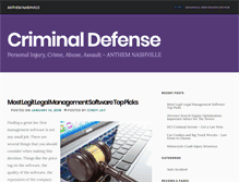 Tablet Screenshot of anthemnashville.com